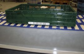 Конвейер модульный для пластиковых ящиков с морепродуктами - фото 2